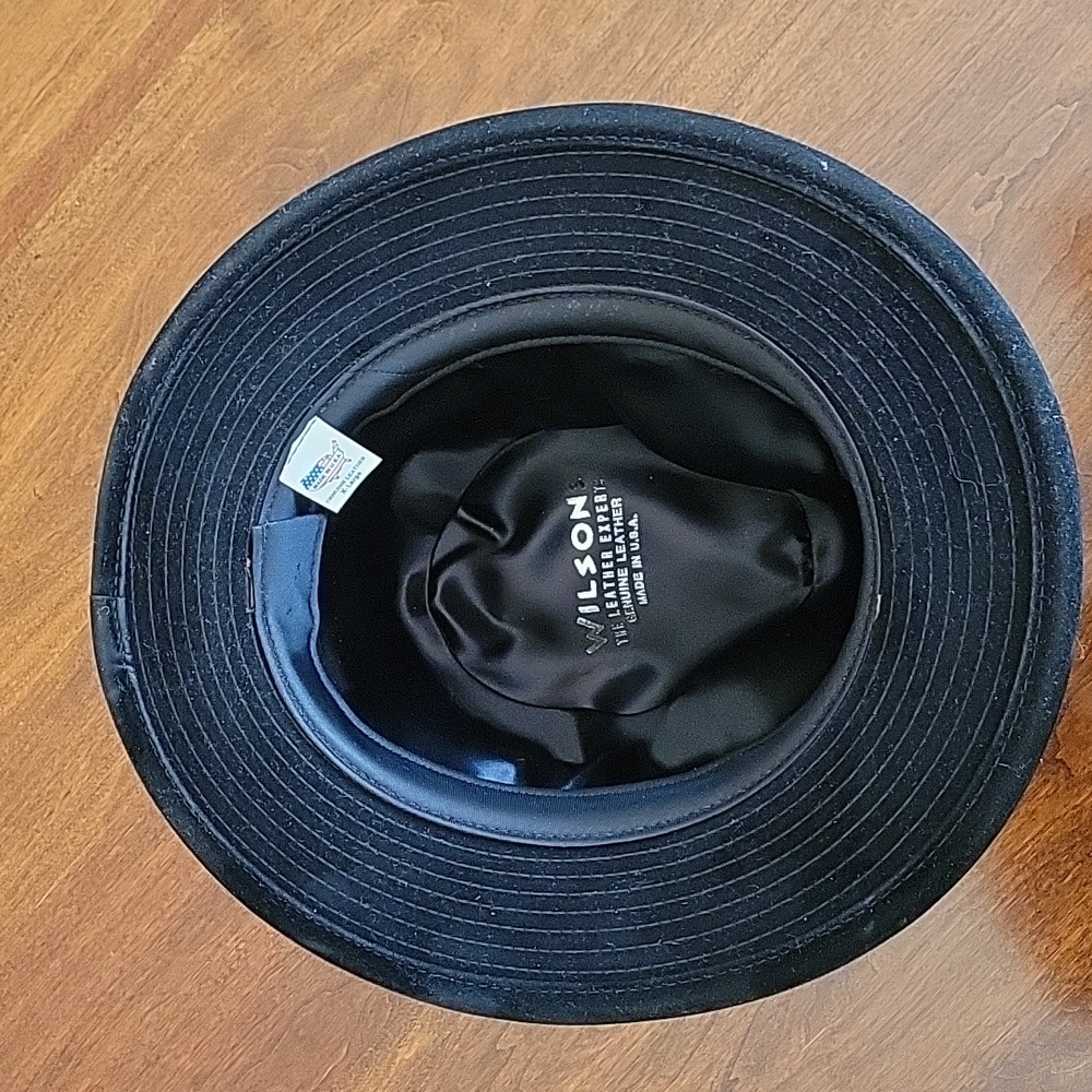 Vtg Wilson's Leather Hat - Picture 5 of 7